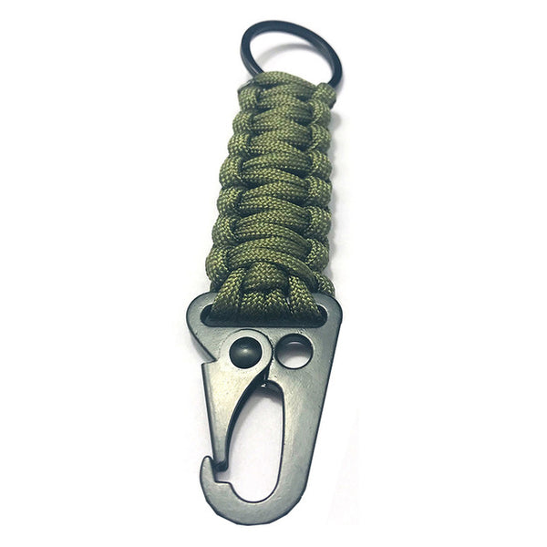 Outdoor Paracord Rope Keychain Survival Kit