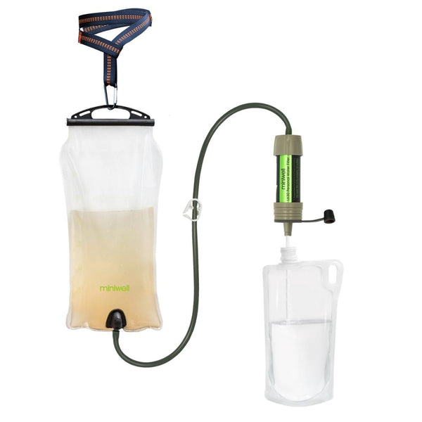 Miniwell Water Purifier Survival Emergency Kit