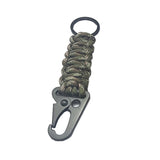 Outdoor Paracord Rope Keychain Survival Kit