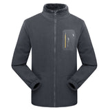 Men Women Full-zip Soft Polar Fleece Jacket