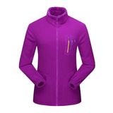 Men Women Full-zip Soft Polar Fleece Jacket