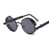 Metal Frame Sun Glasses Female