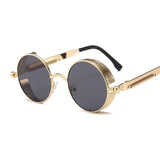 Metal Frame Sun Glasses Female